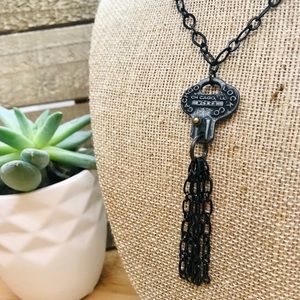 Necklace Key Handmade Repurposed Vintage